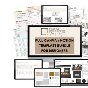 Notion and Creators Canva Template Bundle