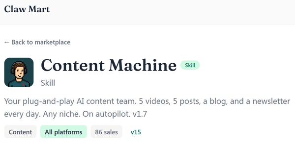 content-machine-claw-mart